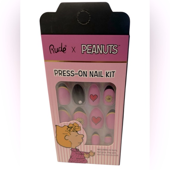 RUDE x PEANUTS SALLY PRESS-ON NAIL KIT - Picture 1 of 3